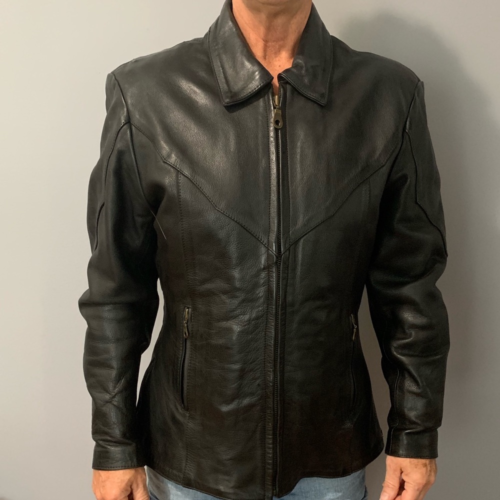 Mega Force Leather Jacket - image 1